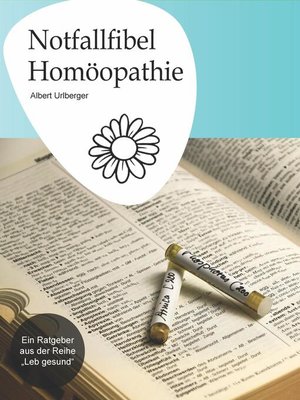 cover image of Notfallfibel Homöopathie
